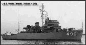 USS Venture MSO-496